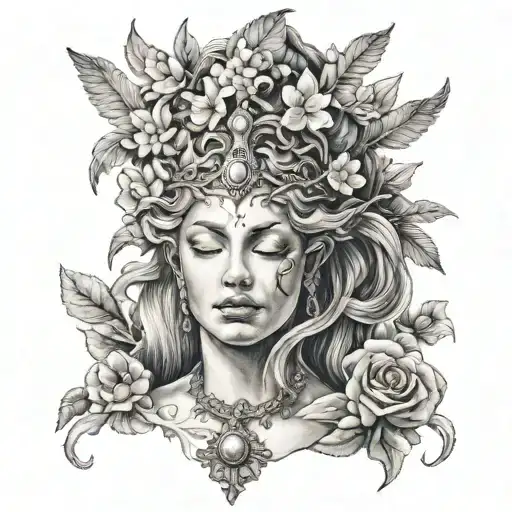 Godess Expressing Freedom