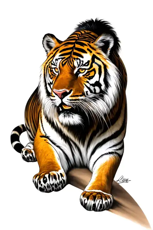 Hari Singh Nalwa Killing Tiger