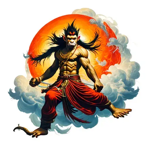 Sun Wukong Full Body Cloud Step