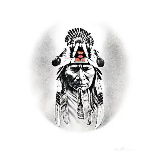 Native American Hear No Evil See No Evil