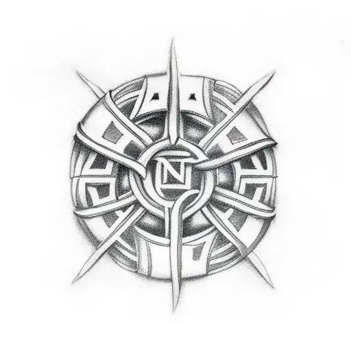 Dark Magic Ritual Nordic Runes