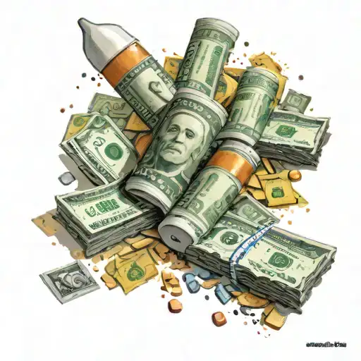 Money Fame Power Party Drugs