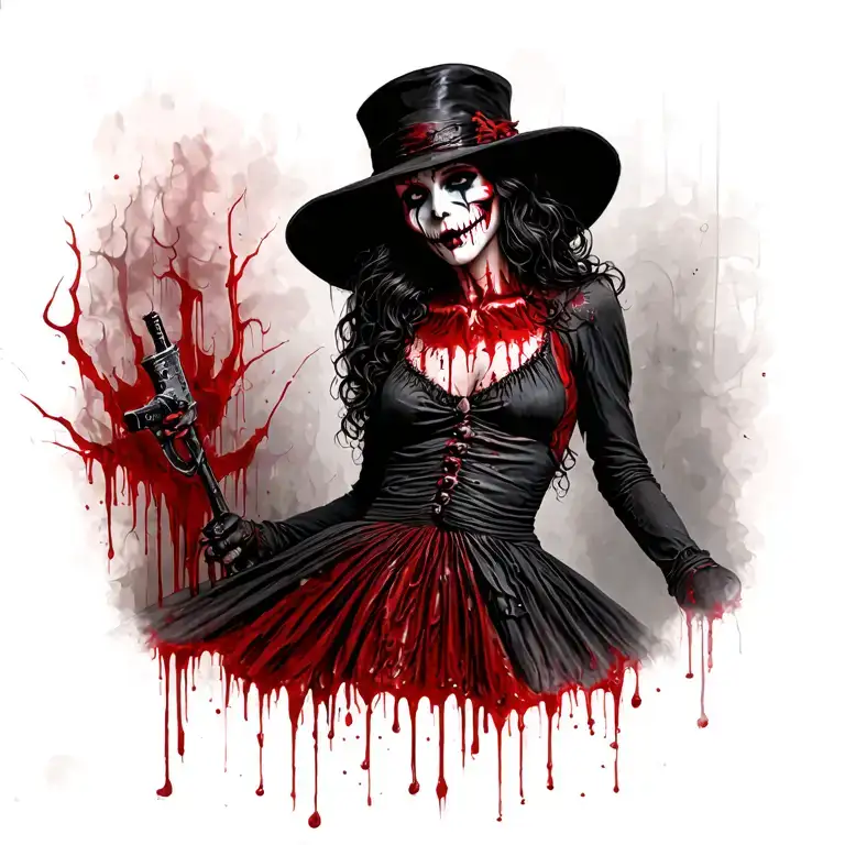 Bloody Woman Full Body Jack The Ripper