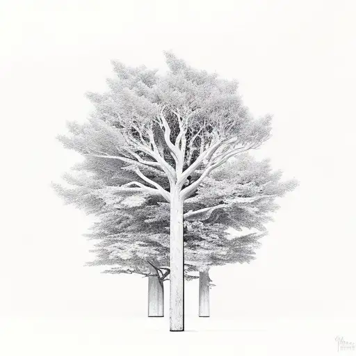 Tree Forest With Some Objects