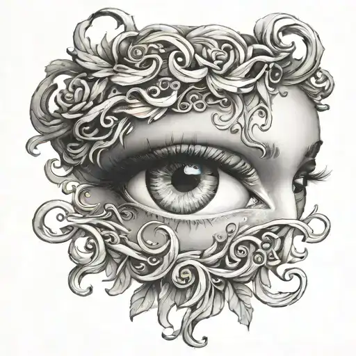 Devine Feminine Medusa Eyes