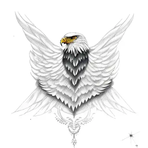Eagle Full Chest Wings