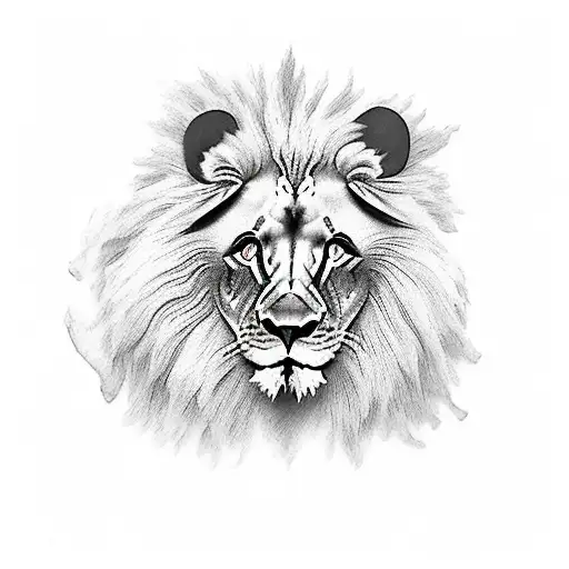 Un Lion Dans La Savane