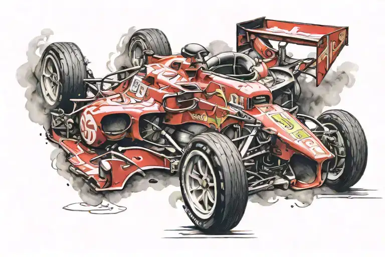 Ferrari Sf24 Race Car