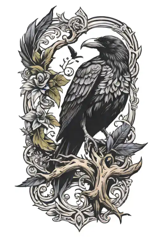 Nordic Signs And Ravens