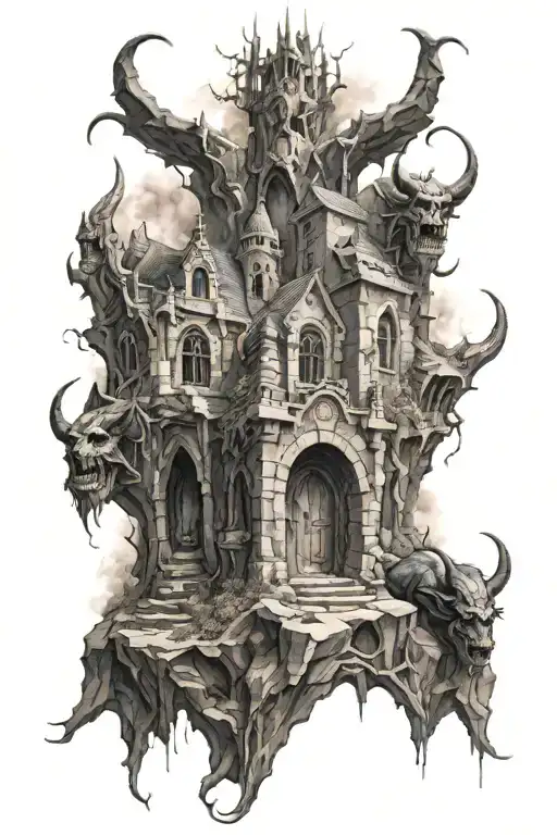 Devil And Demon Castle Surrounded