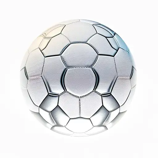 Soccer Ball With A Q On It