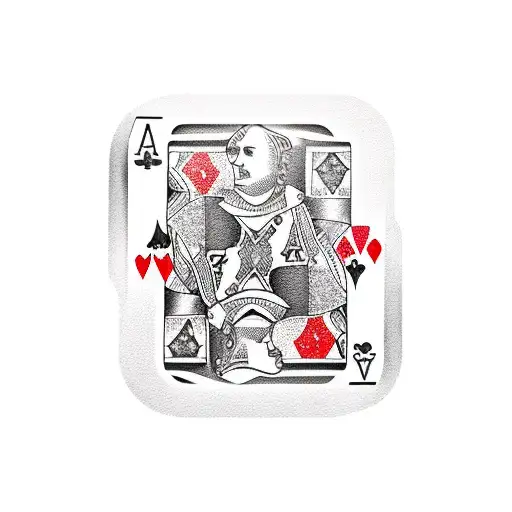 Racing Poker Chips And Black Jack