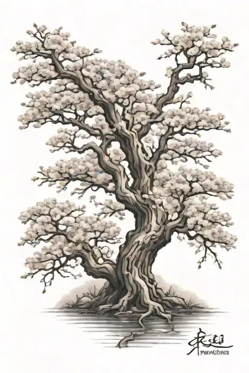 Sakura Tree Keep My Body Made