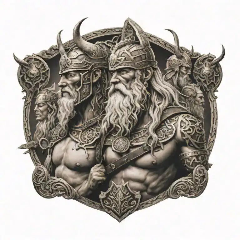 Nordic Gods Valhalla