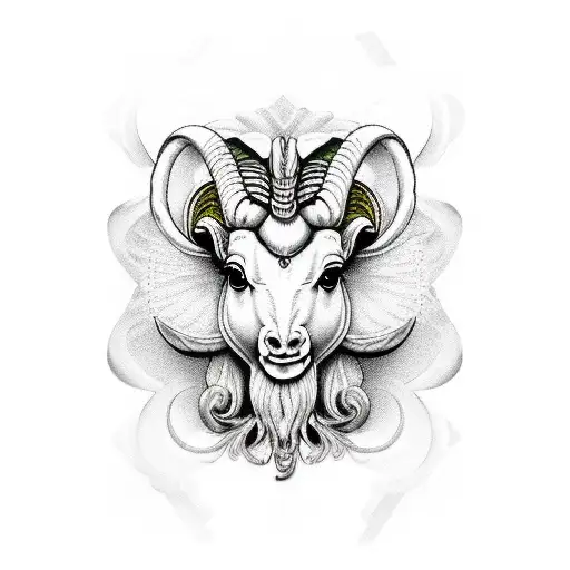 Virgo Maiden With Aries Ram