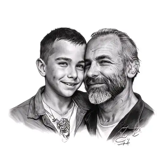 Me And My Father Son