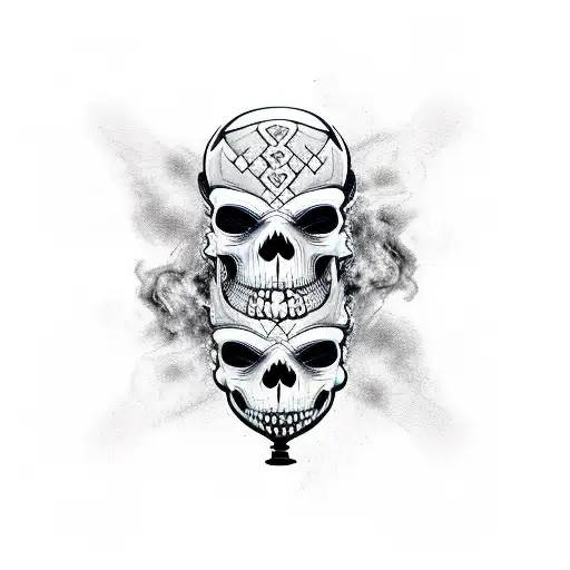Chess Smoke Skull