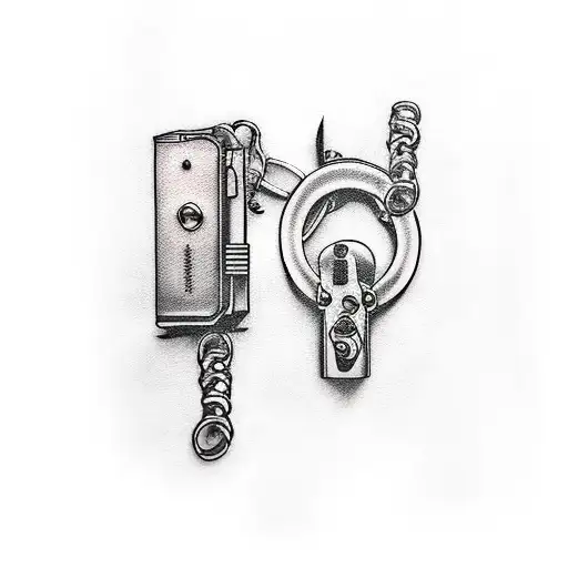 Romance Book With Handcuffs Gun On Cover