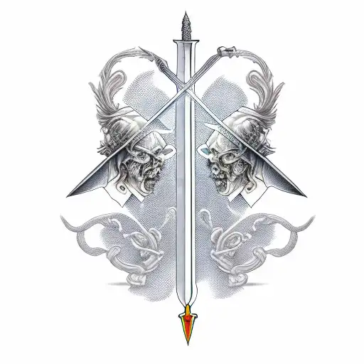 Father And Son Sword