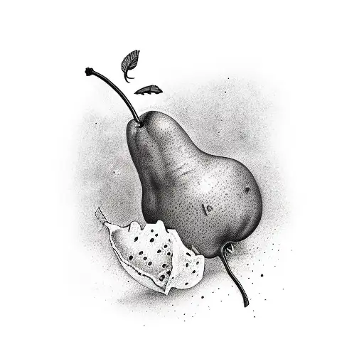 Black Pear Ship With Poppys