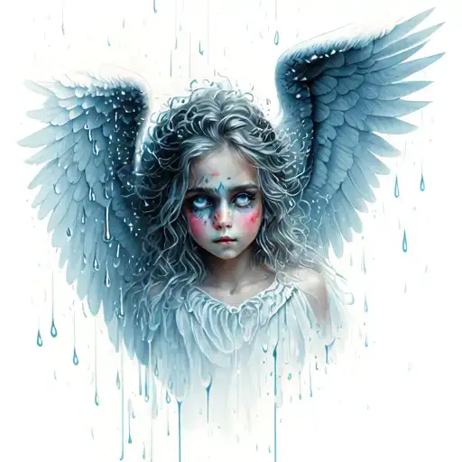 Angel Crazy Rainy Eyes