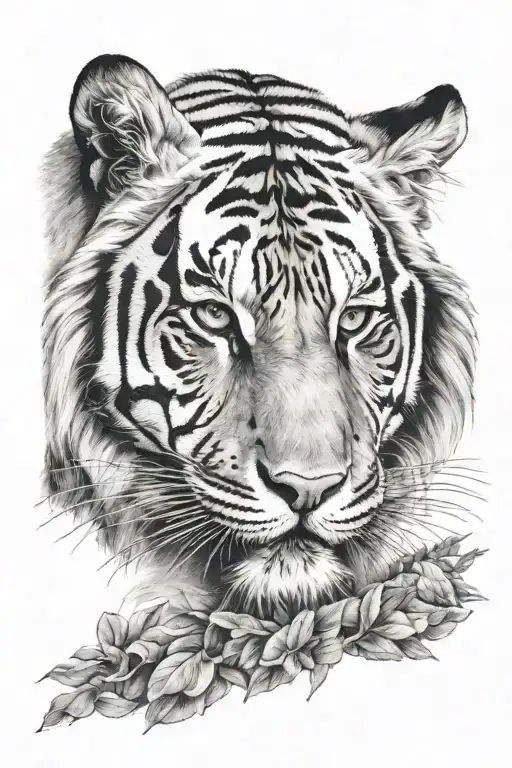 Tiger Face Calm