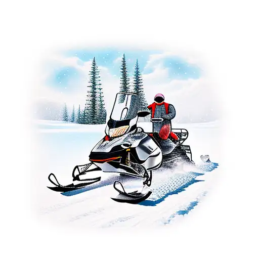 Outdoors Space Snowmobiles