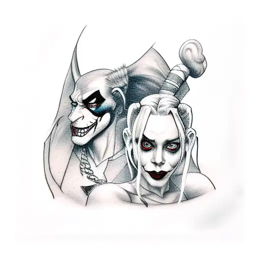 Harley Quinn And Joker