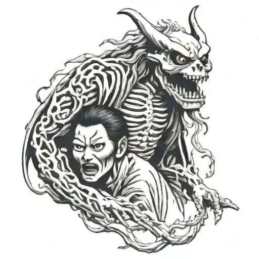 Yokai Representing Death And Love