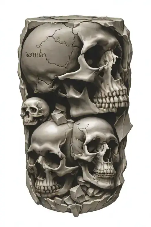 Rocks Money And Skulls