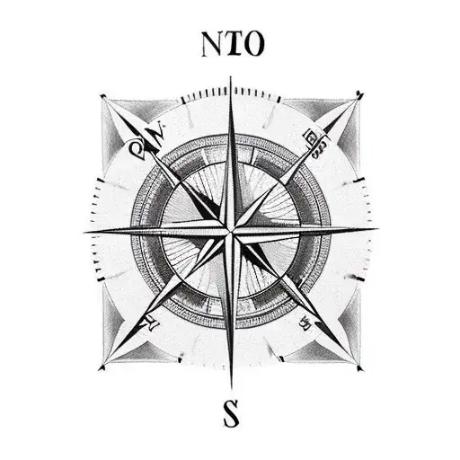 A Compass But Instead Of N O S W It Says Q S Z R