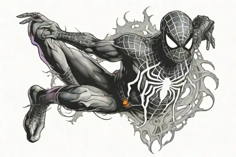 Formal Spider-man Portrait Style