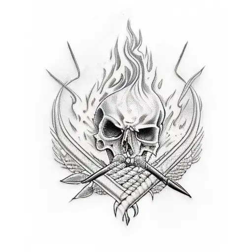 Bonefire With A Twisted Sword Innit