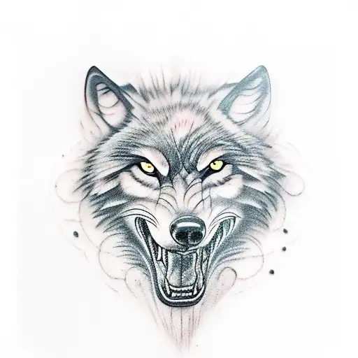 Wolf Teeth With Writings