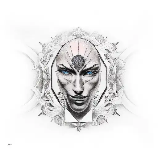 Tattoo With Themes Of Overcoming Derealization And Depression