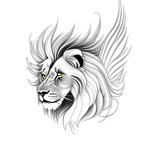 Lion And A Phoenix