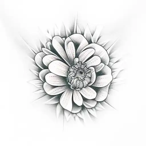 Woman Portrait Flowers