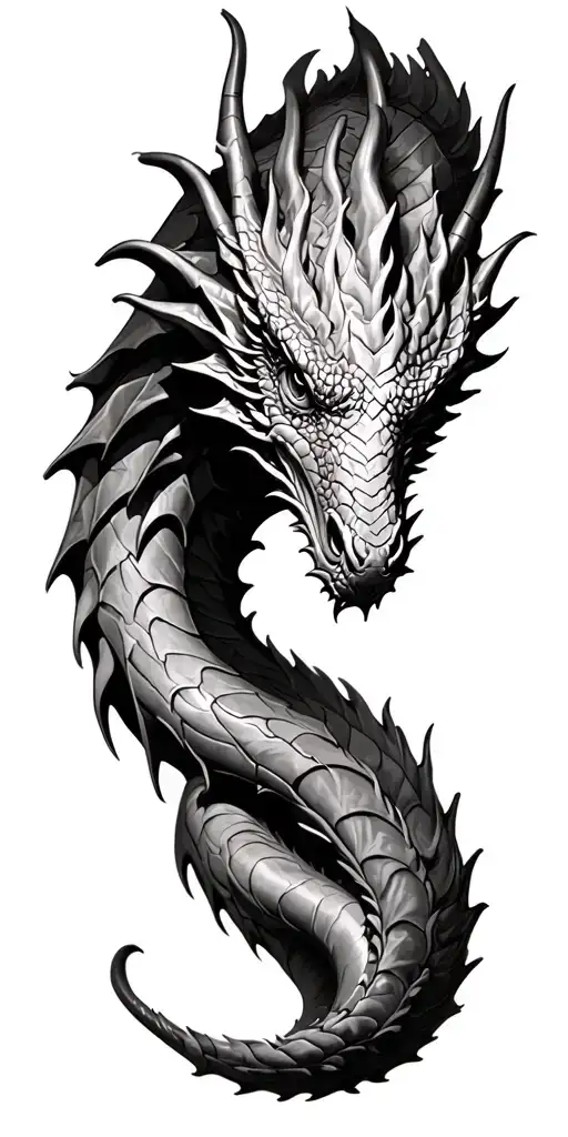 Dragon Scratch Marks 3D
