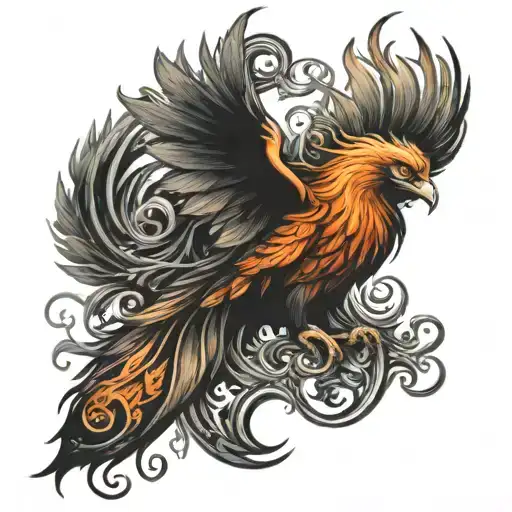 A Fire Phoenix