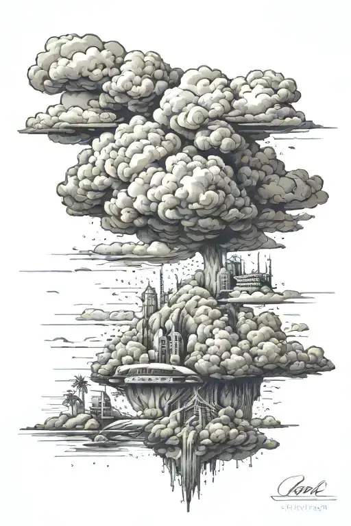 Leon Island Rain Cloud