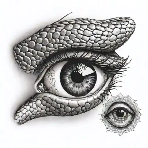 Eye Picture Snake