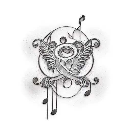 Concert Tattoo With Music