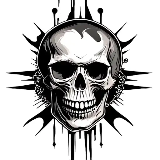 Good Times Bad Times Skulls