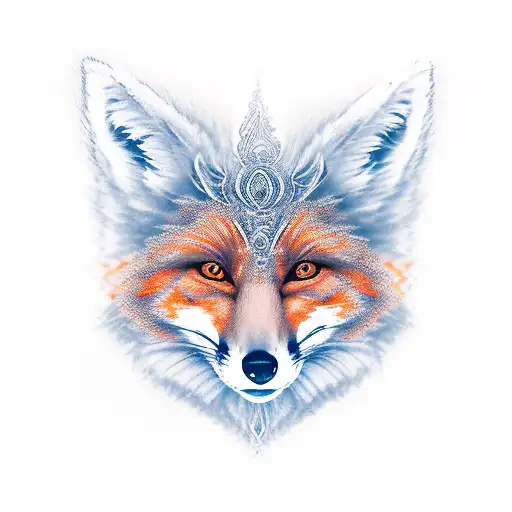 Orange Fox Full Body Men's