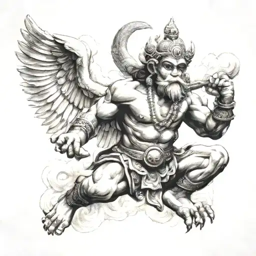 Angel Cloud Fear The Lord Hanuman