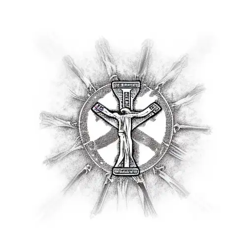 Bible Scene Crucifiction