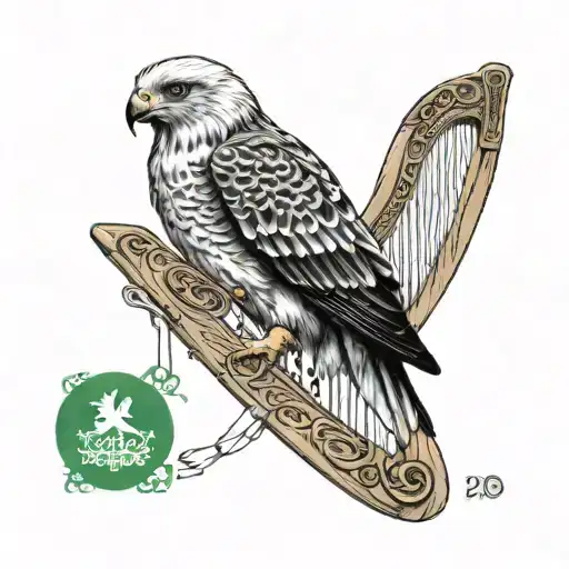 Polish Falcon Irish Harp