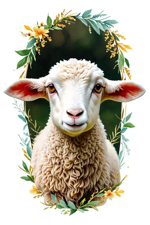 Lamb Portrait