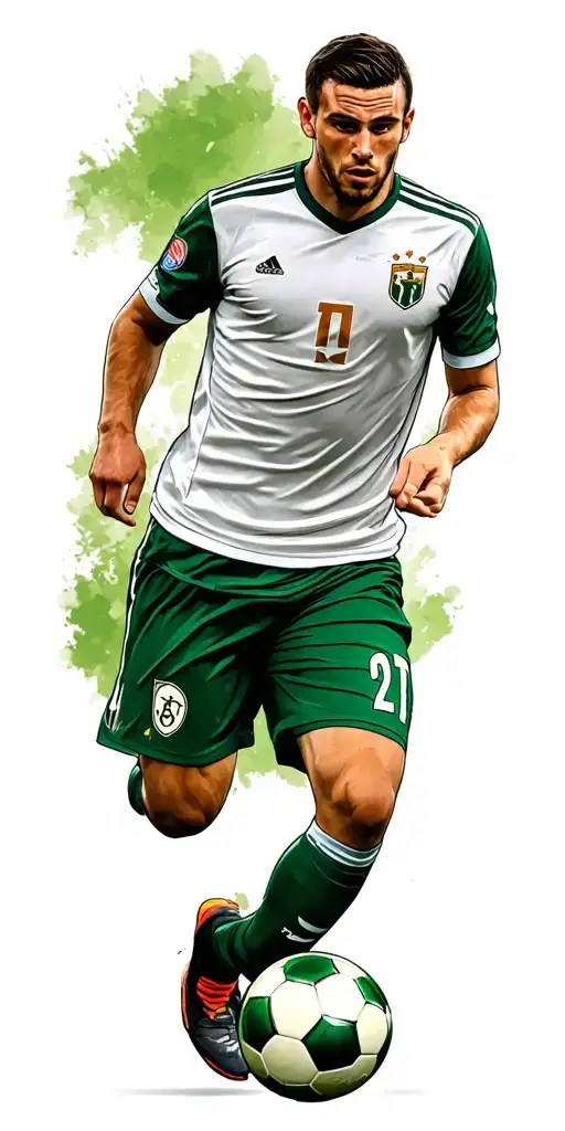 Soccer Player Warrior Timbers Army Icon