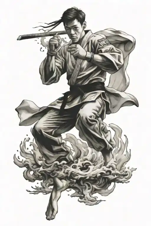 Taekwondo Black Belt Poomsae